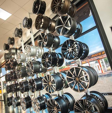 Vente et pose de jantes et de pneus pour voitures haut de gamme vers Béziers